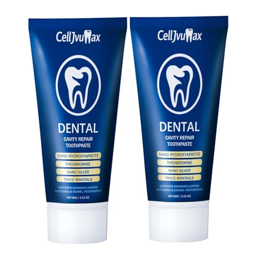 Enamel Repair Toothpaste for Cavity Protection, Transparent Gel to Strengthen Teeth and Support Gum Health, Daily Dental Care for Oral Hygiene (02) 2