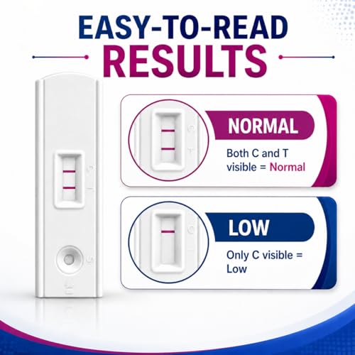 Fertility Sperm Count Test for Men, at Home Sperm Test - Trak Plus Male Fertility Testing System- Shows Normal or Low Sperm Count- Easy to Read Results-Convenient, Accurate, Private