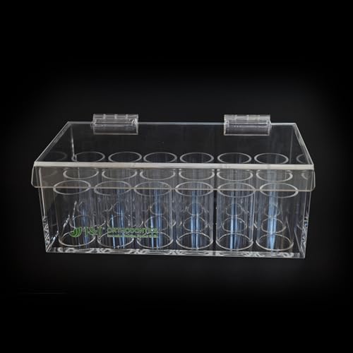 J&J Ortho Orthodontic Ligature Tie Stick Holder Storage Box Acrylic Clear Organizer