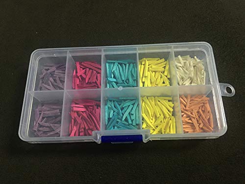 600pcs/Box Mixed Dental Fixing Wood Wooden Wedges for Dental Restoration for Matrices