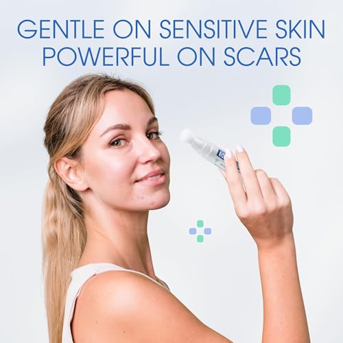 Brush On Medical Grade Silicone Scar Gel Wand for Facial Scars Post Procedure, Peel, Dermabrasion, Non-Comedogenic, Hypoallergenic. Soothe, Prevent, Repair and Restore Serum for Face