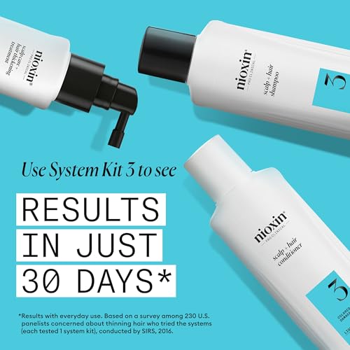 Nioxin System 3 | Scalp Care | Leave-In Treatment | For Colored & Dry Hair 3.4 Ounce (Pack of 1)