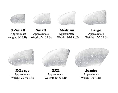 40-Pack Soft Nail Caps for Dogs Claws Clear XXL - BeesActive Australia