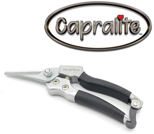 Silverline by Capralite Multi-Purpose Goat Hoof TrimmerShear Garden Wire Pipe Cutting Tool, Silver