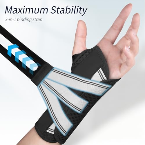 Wrist Brace for Carpal Tunnel,Night Wrist Support Pain Relief Wrist Splint for Arthritis Tendonitis Sprains Hand Brace for Work Fit for Women and Men(Left,XS-M) XS-M Left Hand