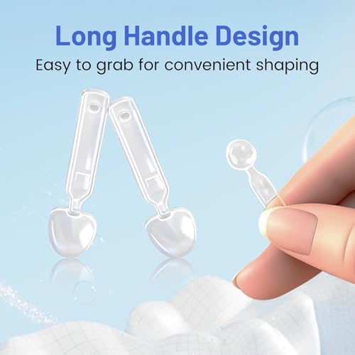 Wokyo Teeth Dental Veneers Mould Kit Light Dental Composite Resin Teeth, 32 Pcs Different Shapes Available, Heat Resistant