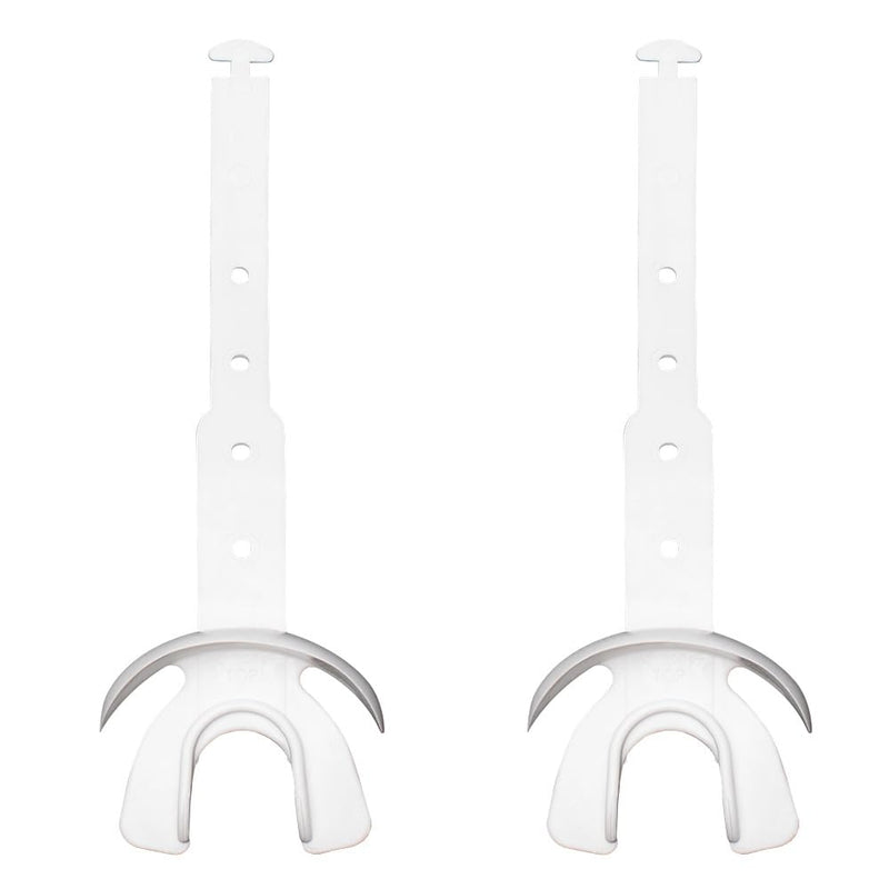 Vettex Doubleguard Mouthguard with Lip Protection - White, Pack of 2