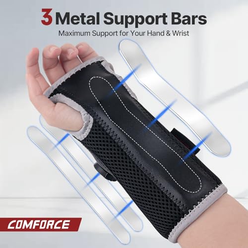 Wrist Brace for Carpal Tunnel and Knee Sleeves for Pain Relief