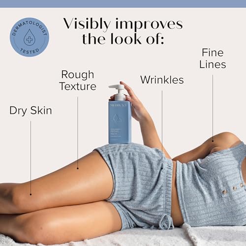 Medix 5.5 Retinol Cream + Collagen Cream Skincare Set Moisturizer Body & Face Lotion | Firming Body Lotion Set Reduces Look Of Sagging Skin, Cellulite, Sun Damage & Crepey Skin For Women, 2PC Bundle Collagen + Retinol Cream 2 Piece Set