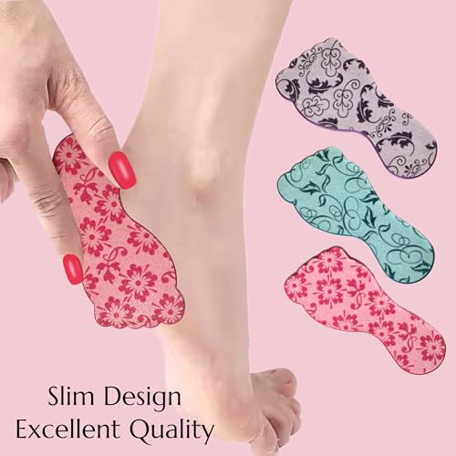 3pc ALAZCO Foot File Callus Remover for Feet Heel Scraper Pumice Stone Diabetic Feet Scrubber Dead Skin Remover Salon SPA DIY & Professional Pedicure Tools Washable TSA & Travel Friendly