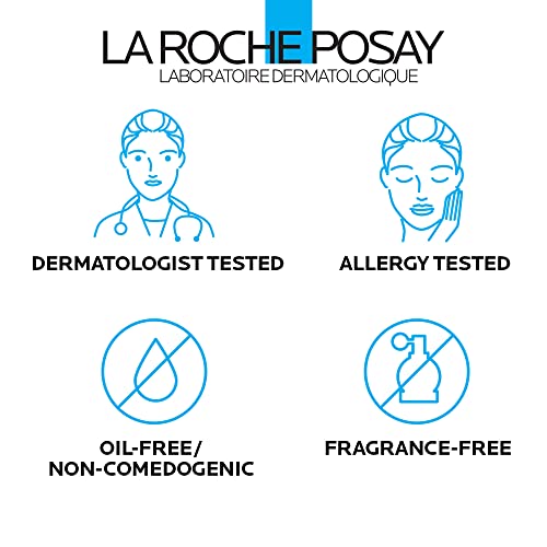 La Roche-Posay Toleriane Hydrating Gentle Facial Cleanser, with Niacinamide 7.44 Fl Oz (Pack of 2) Bottle + Moisturizer