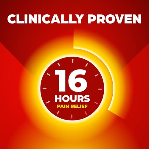 ThermaCare Knee Heat Wraps for Pain Relief, Heating Pads, 6 Count 6 Count (Pack of 1)