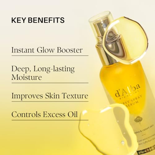 d'alba Piedmont Italian White Truffle First Spray Serum (3.38 fl oz) First Spray Serum 3.38 fl oz