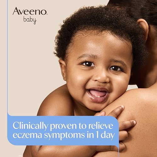 Aveeno Baby Eczema Therapy Moisturizing Cream for Dry, Itchy Skin, 7.3 oz 7.3 Ounce (Pack of 1)