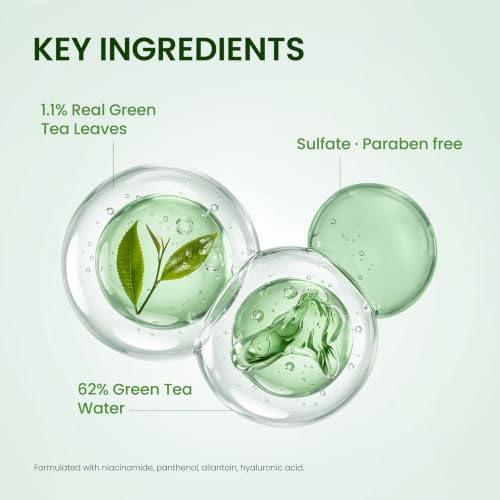 NEOGEN Dermalogy Real Fresh Foam Green Tea Facial Cleanser 5.64 oz (160g)