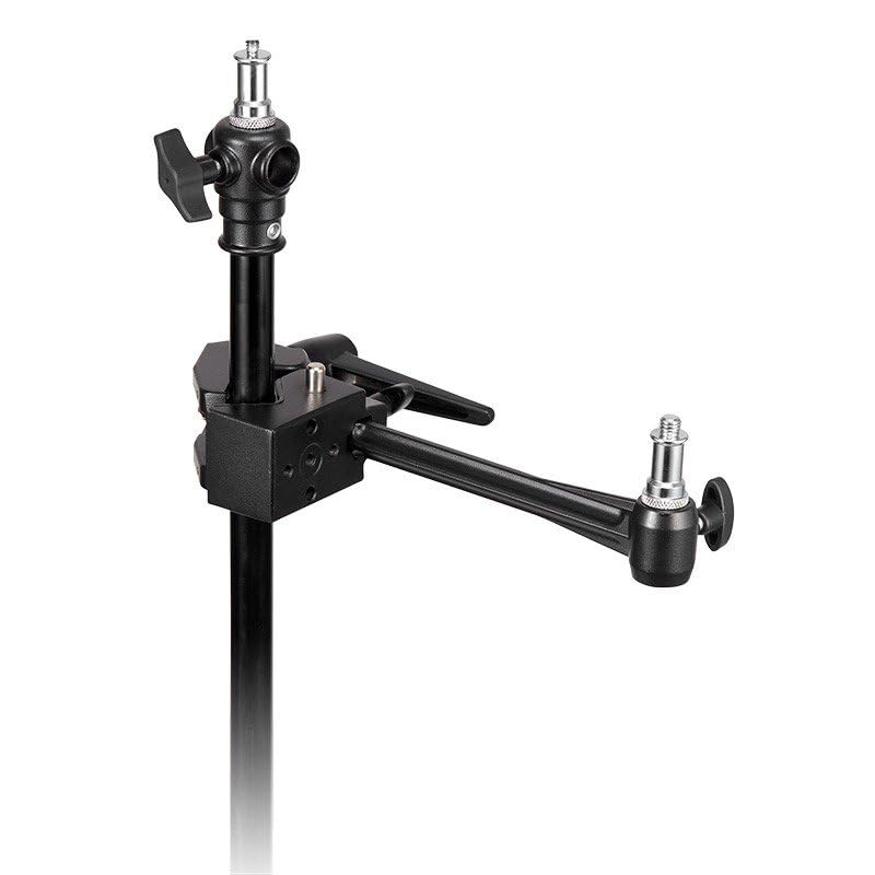 6 Inch Extension Arm with Spigot for Super Clamp - Versatile and Sturdy Photography Accessory for Enhanced Equipment Mounting(2 Pack) - BeesActive Australia