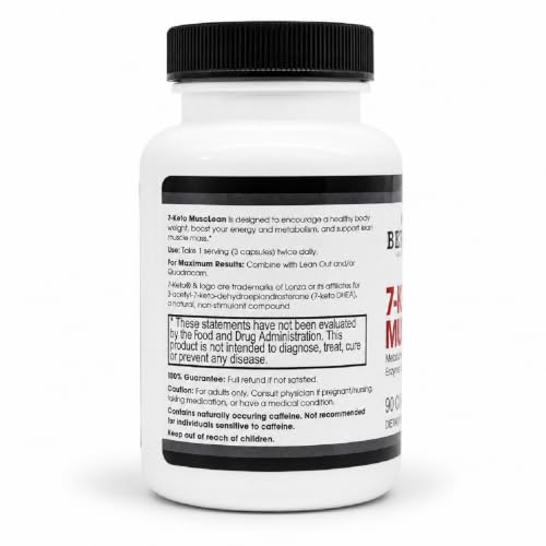 Beverly International 7-Keto Musclean Diet Pill for Men & Women, 90 Caps