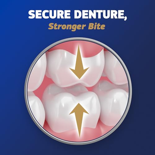 Fixodent Pure Strength Secure Denture Adhesive 2.4oz (Pack of 4) 2.4oz (Pack of 4)