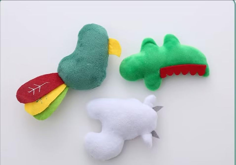 Catnip Toy, Cat Plush Chew Toy, Teeth Grinding Catnip Toy Cow Pet Supplies - BeesActive Australia