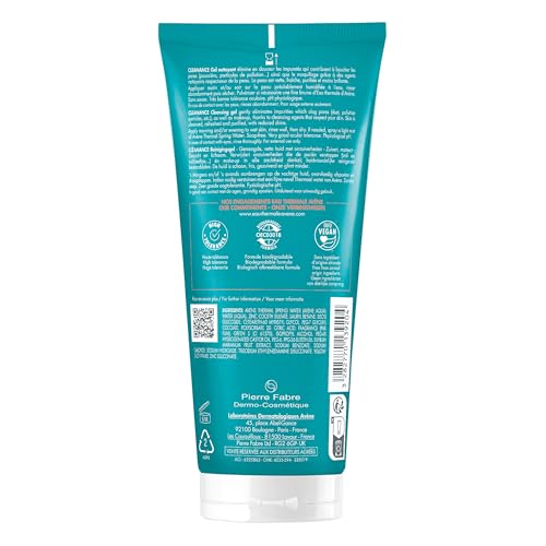 Avène Cleanance Cleansing Gel Soap Free Cleanser for Acne Prone, Oily, Face & Body, Alcohol-Free 6.7 Fl Oz (Pack of 1)