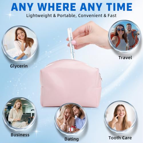 Falefale Teeth Whitening Pen with Precision Brush (0.11 Fl Oz (Pack of 4)) 0.11 Fl Oz (Pack of 4)
