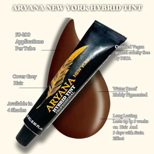 ARYANA NEW YORK Hybrid Color Professional Kit, Dark Brown