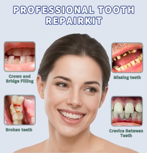 Dental Care Kit with Zinc Oxide Formula for Crowns, Bridges, Fillings, Caps 3