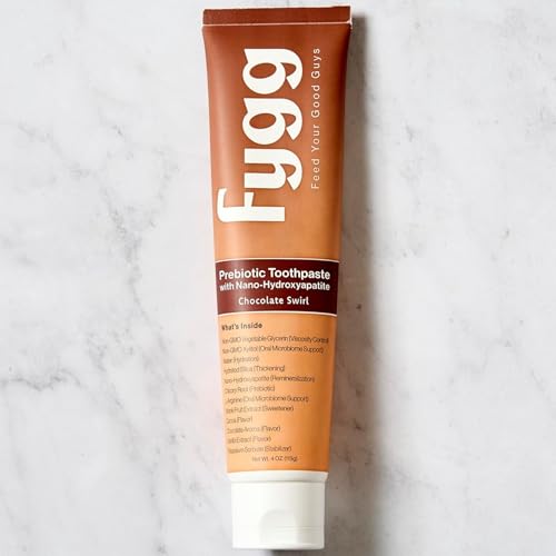 Fygg Nano Hydroxyapatite Toothpaste (Vanilla and Chocolate) 4 Oz