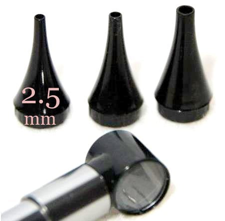 60 Count - Dr Mom 2.5 mm Disposable Otoscope Specula - Premium Quality for Dr Mom Third Generation Slimline and Original Model otoscopes ONLY - BeesActive Australia