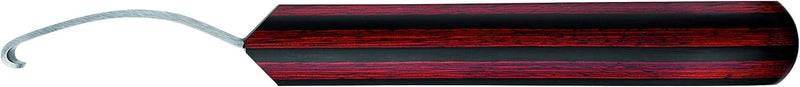F.DICK hoof knife Champion-Curved (offset right-short-narrow; handle plywood; carbon steel; blade: 65 mm) 62462100 - BeesActive Australia