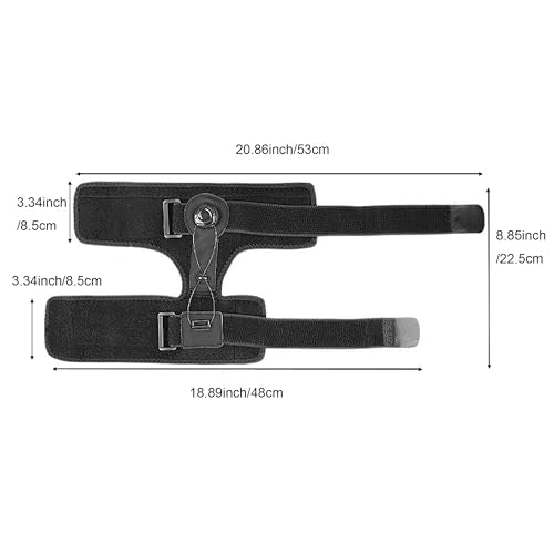 Starsouce Plantar Fasciitis Night Splint – Adjustable Foot Drop Brace with Dial Control, Breathable Foot Support for Plantar Fasciitis, Achilles Tendonitis, Foot Drop