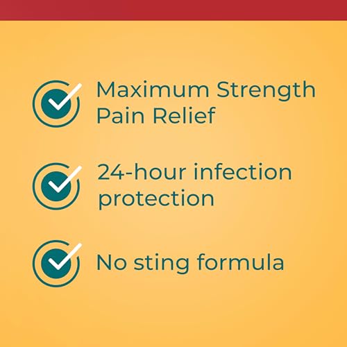 Neosporin + Burn Relief Dual Action Triple Antibiotic Ointment, 0.5 oz Burn Relief (0.5 oz) 0.5 Ounce (Pack of 1)