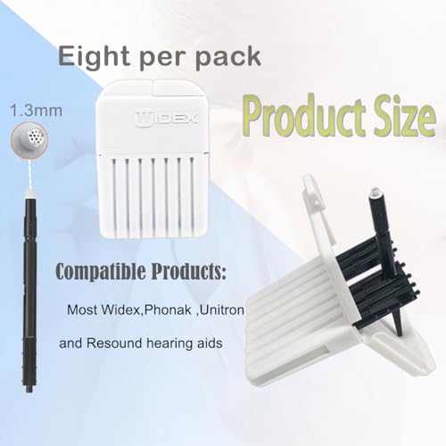 NanoCare Wax Guard Filters for widex, Phonak Hearing Aids, 48 Peceies