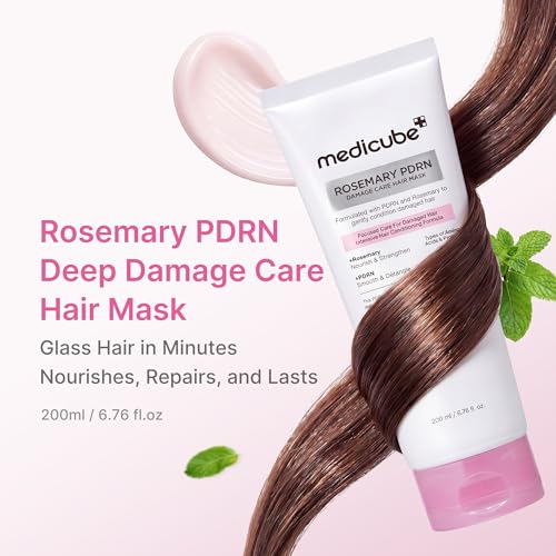 medicube Rosemary PDRN Deep Damage Care Hair Mask, 6.76 fl.oz