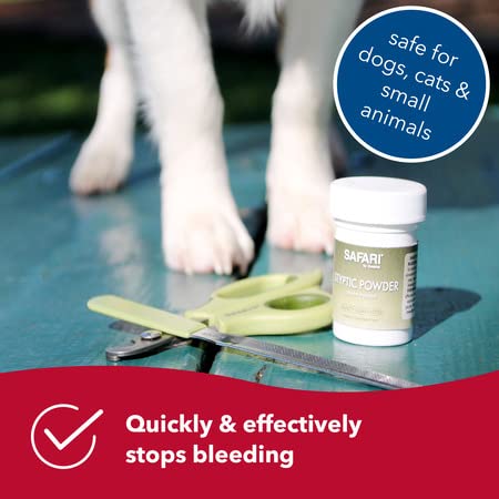 Coastal Pet Safari Professional Dog Nail Trimmer & Coastal Pet Safari Pet Styptic Powder - Dog Nail Clippers for Grooming & Blood Clotting Powder for Pet and Dog First Aid Kit and Grooming - Bundle - PawsPlanet Australia