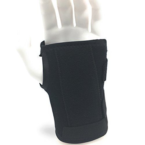 OTC Wrist Splint, 6-Inch, Fitted Brace for Men and Women, Hand Pain Relief Support, Left Hand, X-Large 6 Inch (Left Hand)