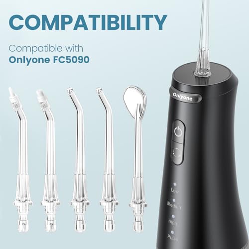 Onlyone Water Dental Flosser Teeth Pick& Water Dental Flosser Tip Replacement Heads