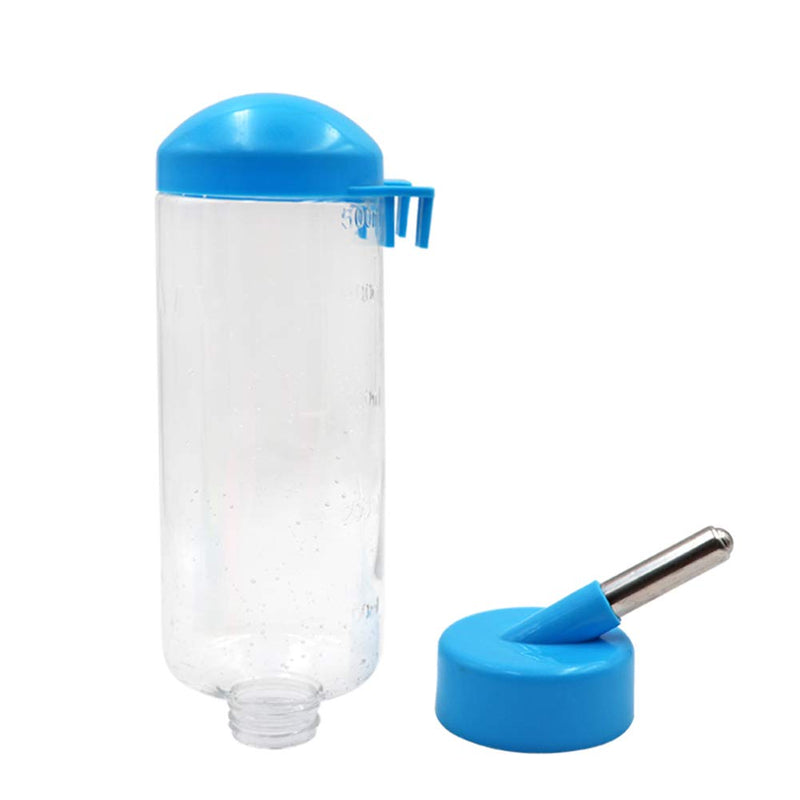 Livestocktool Pet Rabbit Water Bottle No Drip Auto Water Feeder for Bunny Puppy Cat Guinea Dog Small Animals 16 OZ (Random Color) - BeesActive Australia