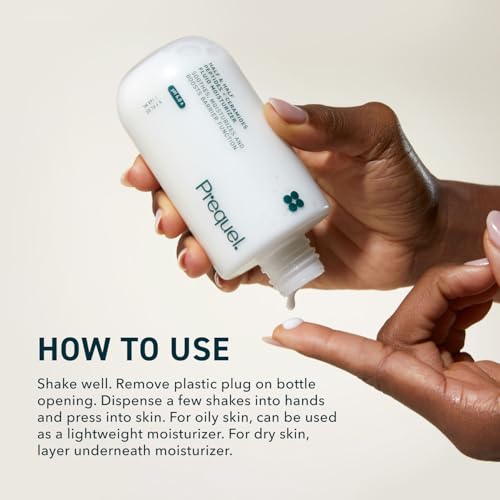 Prequel Skin Hydrating Moisturizer Face Cream, Ceramide Peptide Lotion 5.7 Fl Oz (Pack of 1)