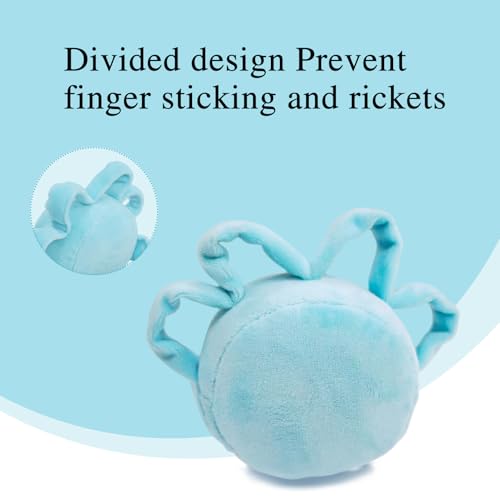Stroke Patient Hand Contracture Cushions Palm Grip Contracture Relief(Blue) Blue