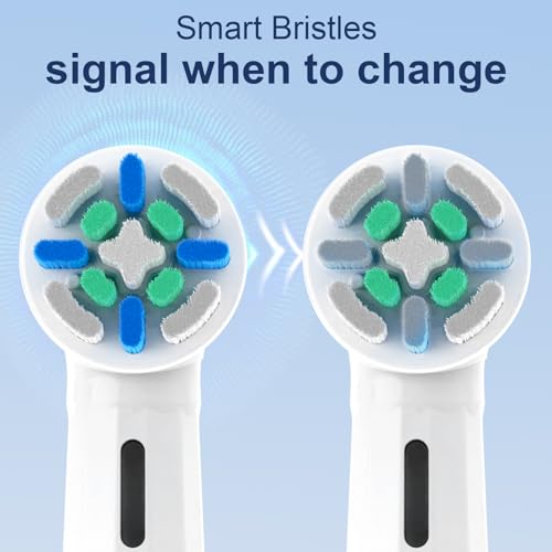 10 Pack IO Replacement Heads Compatible with Oral B iO 2 3 4 5 6 7 8 9 10 Deep Clean Series Electric Toothbrush, Toothbrush Heads Compatible with Oral B iO for Cleans Your Teeth (White) White 10 Count (Pack of 1)