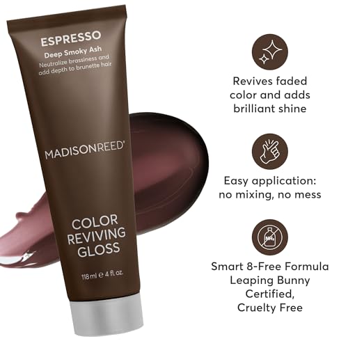 Madison Reed Color Reviving Gloss – Espresso Brown, 4oz Espresso - Brown
