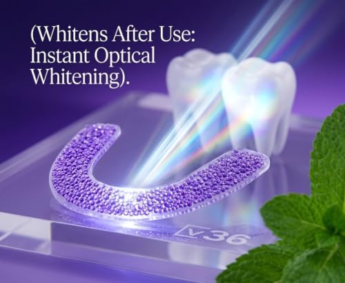 Purple Teeth Whitening Strips | Instant Color Correction & Smile Bright 2PCS