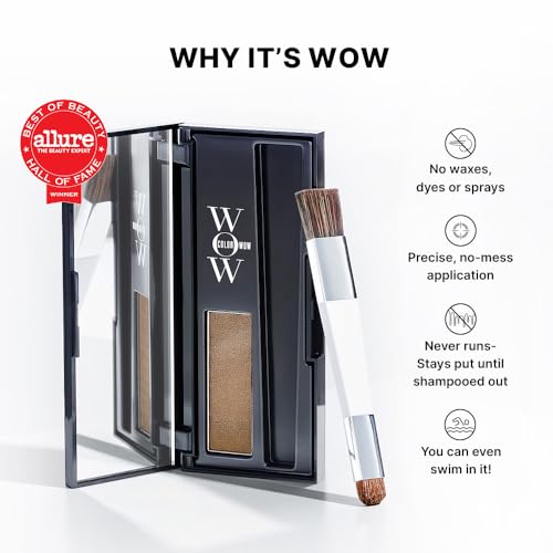 COLOR WOW Root Cover Up – Temporary Hair Color Touch-Up Medium Brown