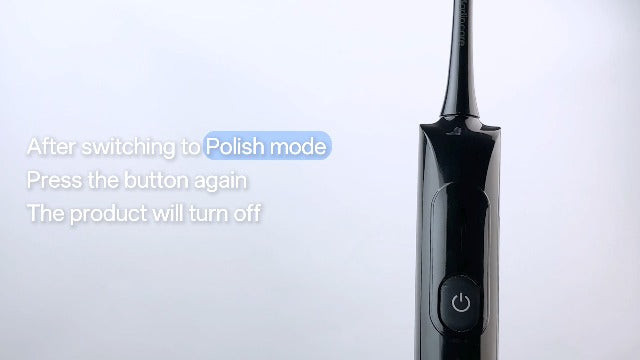 Electric Toothbrush with Pressure Sensor, Black