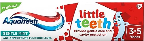 Aquafresh Little Teeth Toothpaste 3-5 Years (50ml) - Pack of 6