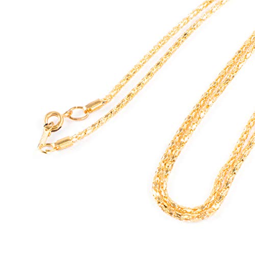 Super Z Outlet Necklace with 1-3/4 Inch Optical Magnifier Lens and 36-Inch Gold Chain for Library, Reading Fine Print, Zooming, Increase Vision, Jewelry
