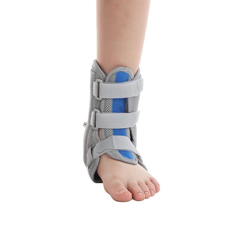 Kids Pediatric Ankle Brace, Neoprene Ankle Splint with Adjustable Straps, Universal Fit, Lightweight Support (Large) Large