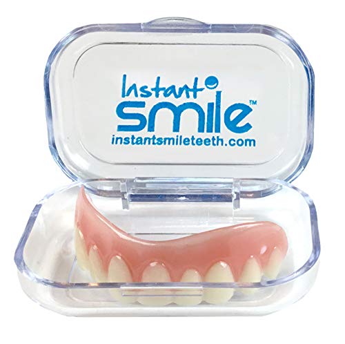 Instant Smile Comfort Fit Flex Cosmetic Teeth, Natural Shade, Upper 1 Count (Pack of 1)