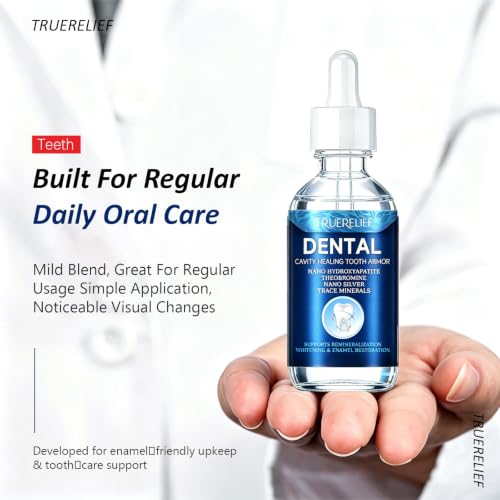 Advanced Enamel Repair Liquid with Nano Hydroxyapatite & Theobromine, Remineralizing Treatment for Sensitive Teeth, Strengthens Enamel & Protects Against Acid Erosion.(02) 2